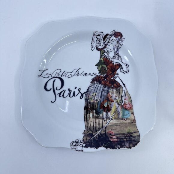 rosanna marie antionette salad luncheon plates set of 4 8" - Picture 2 of 7